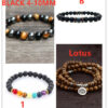 Bracelet pierre naturelle – Œil de tigre - Image 7