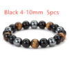 Bracelet pierre naturelle – Œil de tigre - Image 4