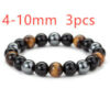 Bracelet pierre naturelle – Œil de tigre - Image 8