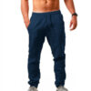 Pantalon décontracté homme – Coton & lin respirants, coupe large et confortable - Image 2
