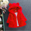 Manteau Fille Automne-Hiver – Doux et Chaud en Fausse Fourrure - Image 5