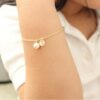 Bracelet Initiale A-Z – Cadeau Idéal pour Femme - Image 6