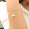 Bracelet Initiale A-Z – Cadeau Idéal pour Femme - Image 7
