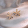 Boucles d’Oreilles Ananas & Étoile de Mer – Perle Élégante - Image 7