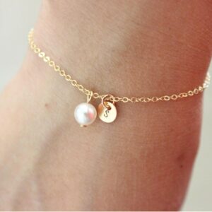 Bracelet Initiale A-Z – Cadeau Idéal pour Femme