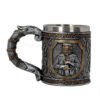 Verre en métal – Tasse tête de mort - Image 5