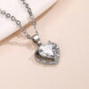 Collier Pendentif Cœur Océan – Cadeau romantique pour la Saint-Valentin - Image 6