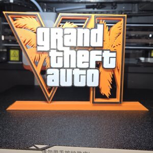 Décoration 3D “Grand Theft Auto VI”