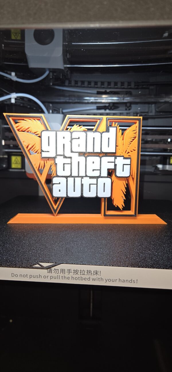 Décoration 3D “Grand Theft Auto VI”
