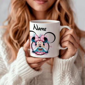Mug Minnie prénom personnalisé