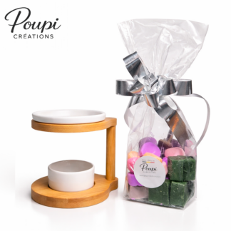 Brûle-parfum  Ronda – Bois & céramique