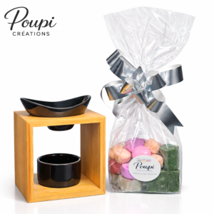 Brûle-parfum Kalos  – Bambou & céramique