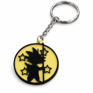 Porte-clés Dragon Ball  impression 3D multicolore