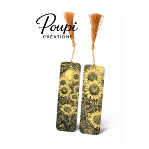 Marque-page en impression 3D multicolore